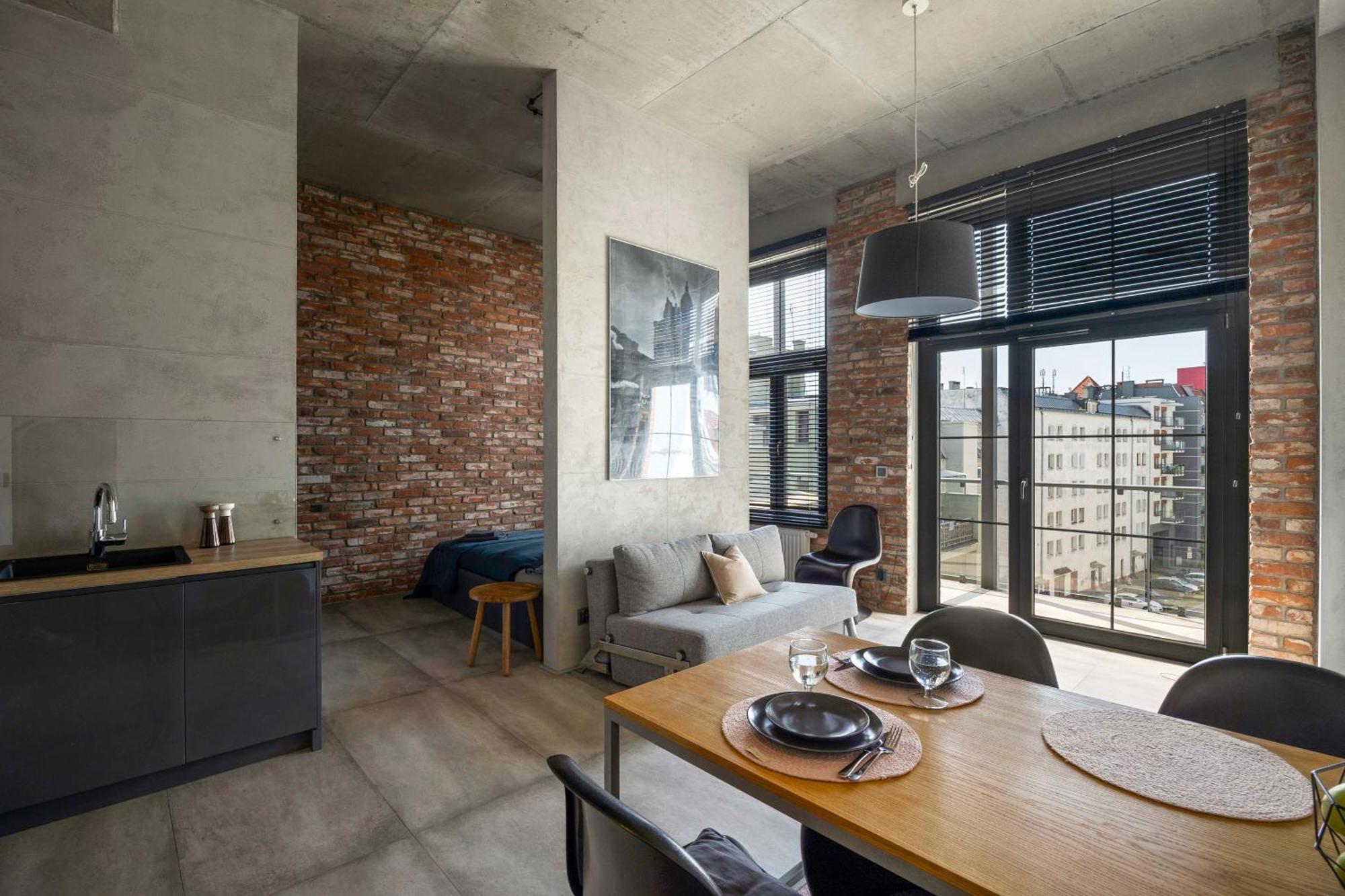 Brooklyn Loft Apartment - Old Town, Free Parking Vratislav Exteriér fotografie